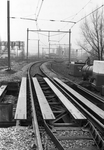 170337 Gezicht op het spoor bij Westelijke Splitsing te Rotterdam, tijdens werkzaamheden in verband met de opheffing ...